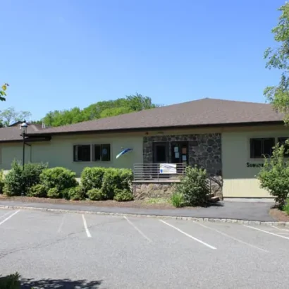 Exterior of Suburban Hills School.